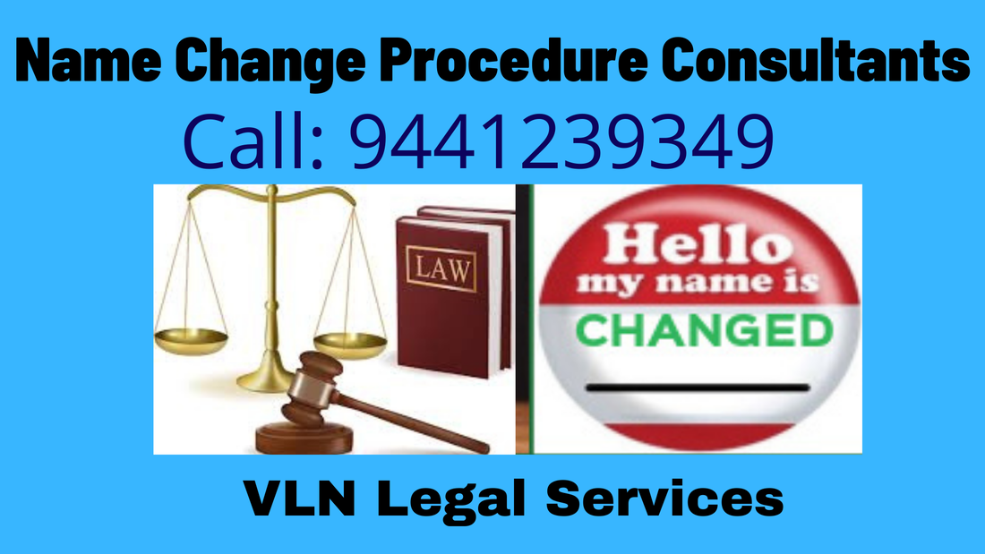 Name Change Procedure Hyderabad Telangana